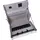 DEMA Stripe 2-Rollen 49,5 cm silver