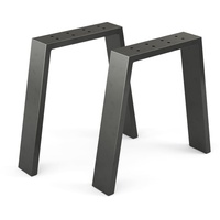Vicco Loft Tischkufen U-Form 42cm Tischbeine Tischgestell Couchtisch Möbelfüße