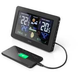 Hama Premium Wetterstation - Black - One Size