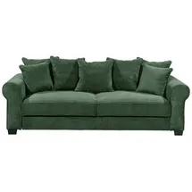 hom'in Hom`in Schlafsofa, Dunkelgrün, Textil, 2-Sitzer, Füllung: Polyester, 247x95x125 cm, Stoffauswahl, Liegefunktion, Rücken echt, Kinder- & Jugendzimmer, Jugendmöbel, Jugendsofas