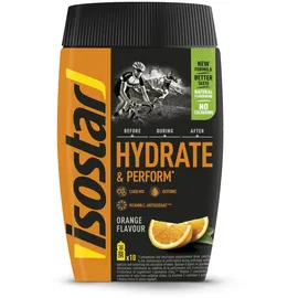 Isostar Hydrate & Perform Orange Pulver 400 g