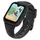 Garett Vibe 4G BT One Size Kunststoffgehäuse Schwarz Silikonarmband Schwarz One Size
