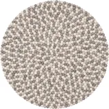 myfelt — Hella Filzkugelteppich, Ø 90 cm,