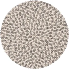 myfelt — Hella Filzkugelteppich, Ø 90 cm,