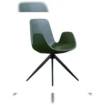 KAWOLA Stuhl QUEN Kunstleder grün