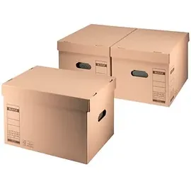 Leitz Archivboxen 6081 braun 32,5 x 44,0 x 28,0 cm, 10 St.