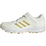 adidas Damen Fabela Rise Hockey-Schuhe, Off White/Gold met./Crystal Sand, 44 EU