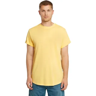 G-Star Lash Kurzarm-T-Shirt Light Buff Yellow Gd M