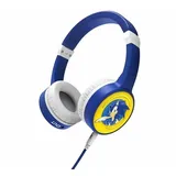 Energy Sistem LOL&Roll Sonic Kids Headphones Kopfhörer speziell für Kinder (Music Share, abnehmbares Audiokabel, Lautstärke Limit 85 dB, Mikrofon), Blau