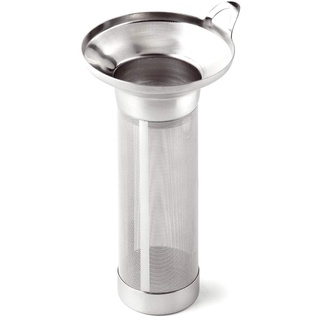 Weis Teefilter, Edelstahl, Silber, 4 x 6 x 13 cm
