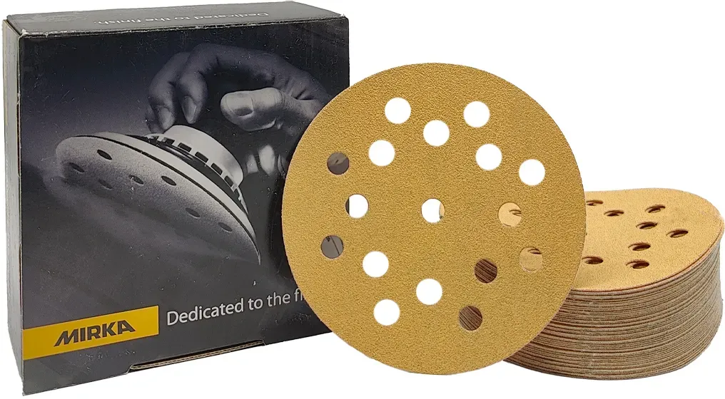 Mirka Gold 125mm Grip 17L P320 100/Pack - P320