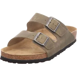 Birkenstock Arizona Weichbettung Nubukleder geölt faded khaki 46