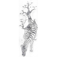 Kayoom Öl-Wandbild Zebra 50x150 COL500