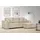 OTTO home Ecksofa OTTO HOME "BEATRICE optionale Schlafsofa mit Bettkasten, B/T/H: 265/170/86 cm", beige (creme), B:265cm H:86cm T:170cm, 100% Polyester, Sofas, Ecksofa, L-Form, wahlweise auch mit Bettfunktion und Bettkasten