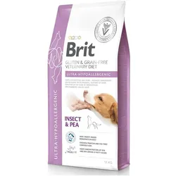 BRIT Veterinary Diets Dog Ultra-Hypoallergenic 12 kg hypoallergenes Hundefutter