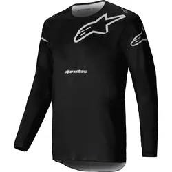 Alpinestars Racer Graphite, maillot - Noir/Gris - L