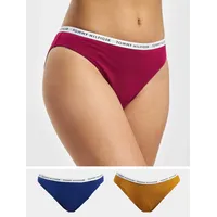 Tommy Hilfiger 3 Pack Bikini in Bunt, Größe S