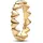 Pandora Damenring Reihe aus Herzen Goldfarben, 50/15,9