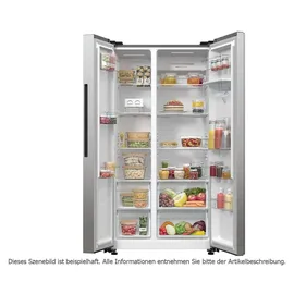 Gorenje G600 NRR9185EAXLWD Side-by-Side (547 l, 1786 mm hoch, Edelstahl)