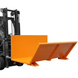 Langgutkipper Transportgerät lackiert RAL2000 Gelborange Stapler Anbaugerät