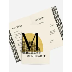 Menükarten für Ihr Fest selbst gestalten mit Spruch und Fotos im Onlinedesigner bei Meine-Kartenmanufaktur.de