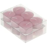 Wiedemann Kerzen Teelichter 18 x 38 mm rosa 12 St.
