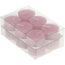 Wiedemann Kerzen Teelichter 18 x 38 mm rosa 12 St.