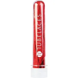 Tube Laces Schnürsenkel rot flat120cm