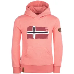 Kinder Hoodie Pullover Trondheim Antik-Rosa One Size