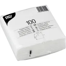 Papstar Servietten 1-lagig, 33x33 cm weiß