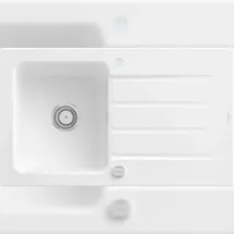 Villeroy & Boch Architectura 50 stone white + Excenterbetätigung