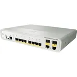 Cisco Catalyst 3560-CG Compact IP Base Desktop Gigabit Managed Switch, 8x RJ-45, 2x RJ-45/SFP, (WS-C3560CG-8TC-S)