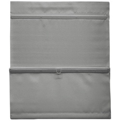 GARDINIA Sonnenschutz »EASYFIX«, weiß|beige, Streifen, Polyester - weiss