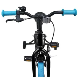 vidaXL Kinderfahrrad 16 Zoll schwarz