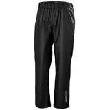 hh workwear Helly Hansen Regenhose für Damen, wasserdichte Hose für Arbeit, Golf, Angeln, 990 Schwarz,