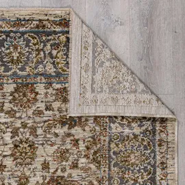 Flair Rugs "Zetta Vintage, beige Grün, B:200cm H:7mm L:300cm, Kunstfaser, Teppiche, Teppich, mit recyceltem Material