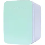 Flamingueo Mini Kühlschrank - Kühlschrank Klein 10L, 12V/220V, Mini Fridge, Funktion Kühlen und Heizen, Tischkühlschrank, Getränkekühlschrank Klein