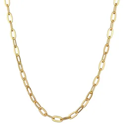 Elli Gliederkette Oval Goldfarben Gold Damen 