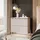 lookway Nachtschrank Aurora II 50 x 54 x 37 cm Beige/Gold