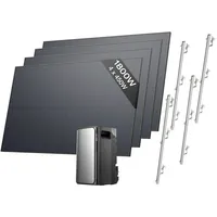 EcoFlow STREAM Ultra Balkonkraftwerk mit Speicher 1800W, 1,92kWh, Komplettset