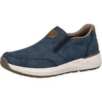 Rieker Slip-Ons Herren Blau/Braun 45