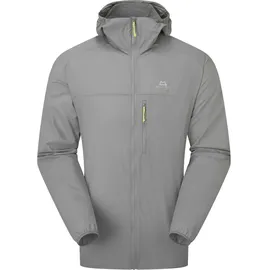 Mountain Equipment Herren Aerofoil Hoodie Jacke (Größe M, grau)