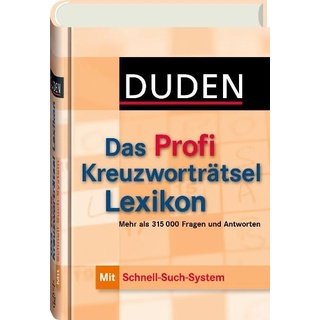 Duden - Das Profi Kreuzworträtsellexikon mit Schnell-Such-System