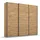 Rauch Schwebetürenschrank RAUCH "Kleiderschrank Schrank Garderobe Wäscheschrank Ankleide OTELI", braun (eiche artisan), B:203cm H:229cm T:68cm, Holzwerkstoff, Schränke, Schwebetürenschrank, in verschiedenen Dekor- und Hochglanzfarben