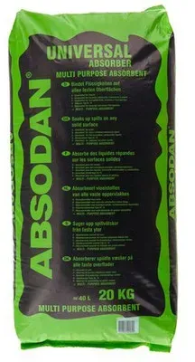 Granulat, Ölbinder Absodan Universal, Typ III/R, grobe Körnung, rutschfest, 20 kg Sack