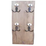 Deko-Impression Schlüsselbrett Wandhaken Garderobenhaken Schlüsselbrett schlüsselhaken, (1 St)