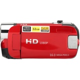 D90 HD 1080P 16MP Digital Kamera, 2,4-Zoll-Videorecorder-Nachtsicht Kamera-Camcorder, 16X Zoom Füll Licht mit USB-Anschluss für Standard-Speicher Karte (Rot)