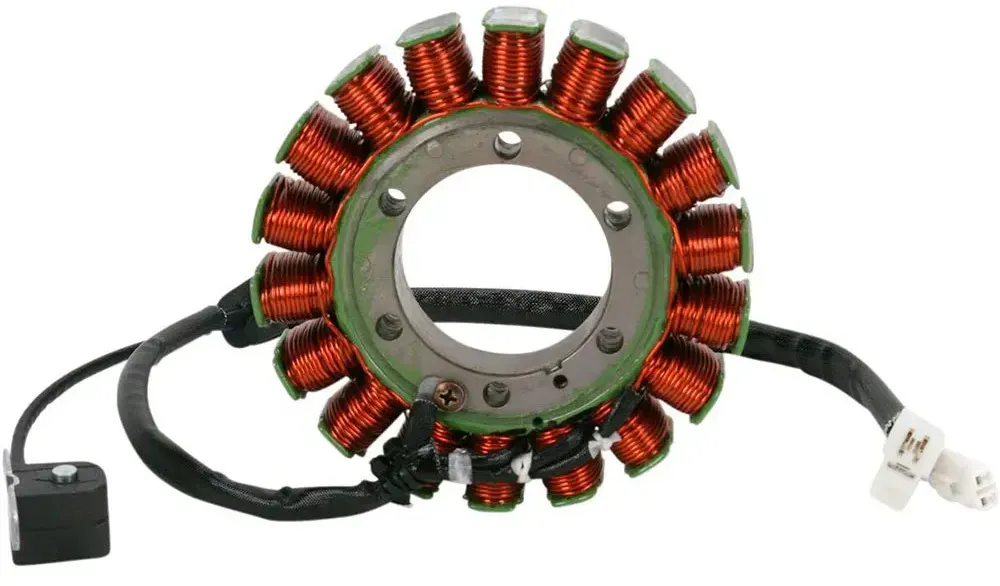 Moose Utility Division Suzuki Lt-a 700 X 4x4 Kingquad 05-07/750 Axi 4x4 Kingquad 08-14 Stator - Silver / Cooper - One Size