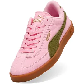 Puma Club II Era Suede Pink shimmer-olive green