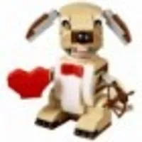 LEGO Classic Valentinstag Hund mit Herz 40201